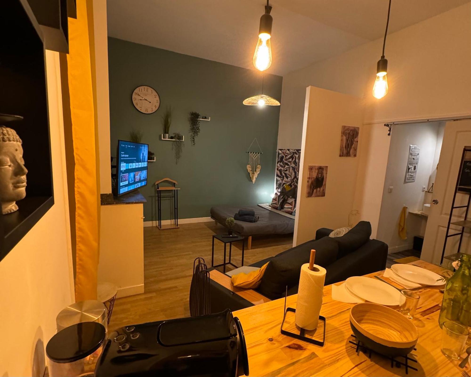 Charmant Appartement Climatise Aux Pieds De La Cite Каркассон Экстерьер фото